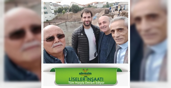 Özel Körfezim’de Lise İnşaatı Sürüyor