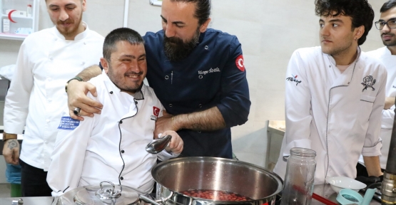    Özel Öğrenciler Yemek Yarışmasında Hünerlerini Sergiledi