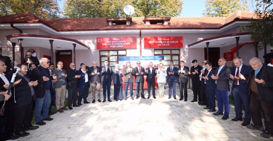 Şehit Yakınları ve Gazi Kültür Evi Hizmet Binası Törenle Açıldı