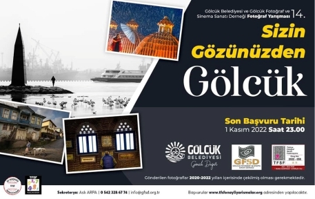 “Sizin Gözünüzden Gölcük” Fotoğraf Yarışması İçin Son Başvuru Günü 1 Kasım