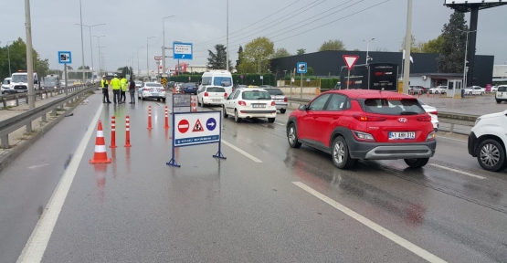 Stadyum Yolu Projesinde D-100 Ankara İstikameti Güney Yan Yola Aktarıldı