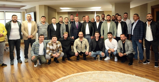Teleferik Projesi İçin Başkan Büyükakın’a Teşekkür Ettiler