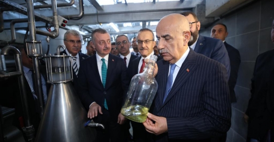 Bakan Kirişci’den Distilasyon Tesisine Tam Not