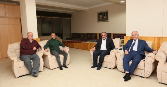 Başkan Aygün’den Macit’e Umre Ziyareti