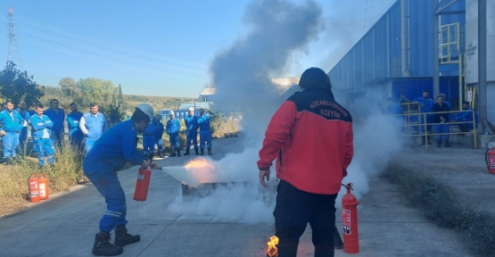 İtfaiyeden Posco Assan’a İrap Kapsamında Eğitim