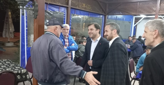 Karamürsel Saadet Ereğli'de Halkla Buluştu.
