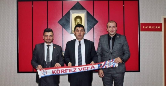 Vefa Spor Başkanı Kılıç Kalkar’a Çalışmaları Anlattı