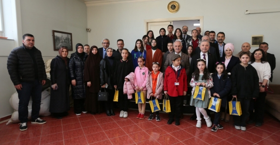 Öğrencilerin Ödülleri Başkan Aygün’den