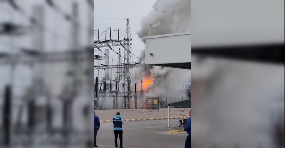 İzmit'te Hyundai Fabrikasında Yangın