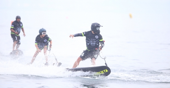    Kocaeli’de Türkiye Su Jeti ve Flyboard Şampiyonası Heyecanı Başladı