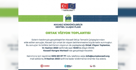 SKUP Ortak Vizyon Toplantısı Yapılacak