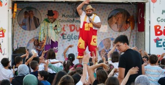 Gölcüklü Çocuklar Bi Dünya Eğlenceyi Çok Sevdi