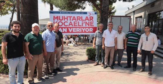 ​​​​​​​Muhtarlardan Kızılay’a Kan Bağışı   