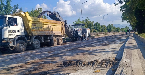 Ömer Türkçakal Bulvarında Üstyapı Başladı