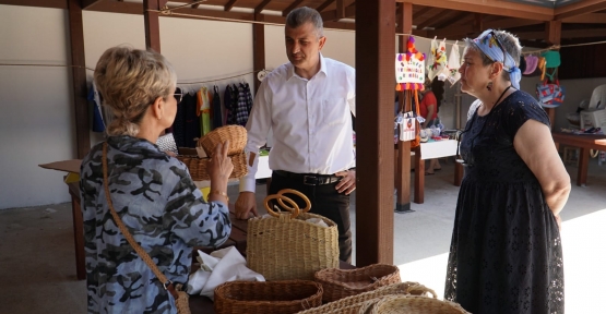 Örcün Kadın El Emeği Pazarı Açıldı