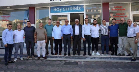 Söğüt’ten Genç İş İnsanı  Atalay’a Geçmiş Olsun Ziyareti