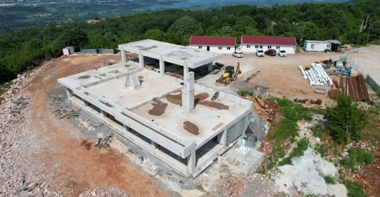 Teleferik’te Derbent İstasyonu Tamam