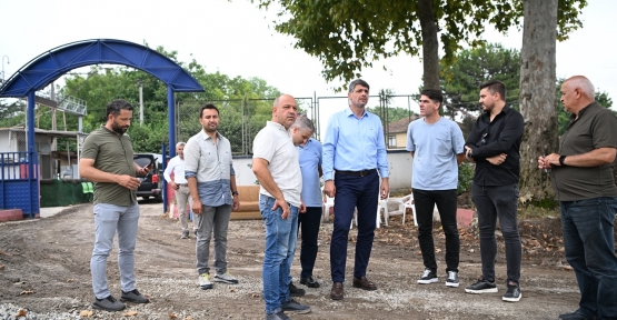 Başkan Kocaman Köseķöy Ateşspor Tesislerini İnceledi
