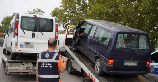 Büyükşehir’den Servis Araçlarına Sıkı Denetim