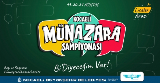 Büyükşehir’in Münazara Şampiyonası Başlıyor