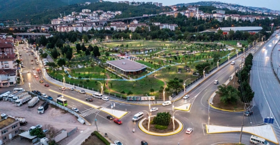 Derince Millet Bahçesi’nde Çevre Yolları Tamam