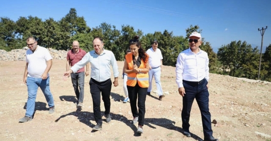 İLİMTEPE MİLLET BAHÇESİ’NDE ÇALIŞMALAR SÜRÜYOR