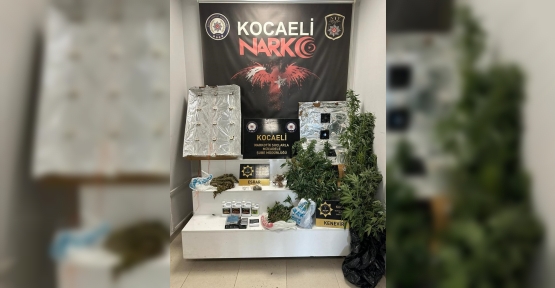 KOCAELİ'DE UYUŞTURUCU OPERASYONUNDA 6 KİŞİ GÖZALTINA ALINDI