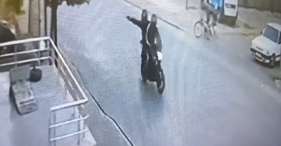 Park Halindeki Otomobiller Böyle Kurşunlandı