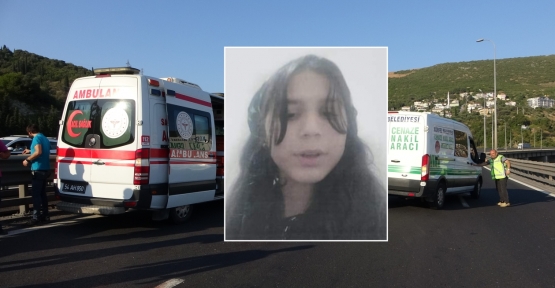 TEM’DE AMBULANSTAN ATLAYAN 15 YAŞINDAKİ KIZ ÖLDÜ