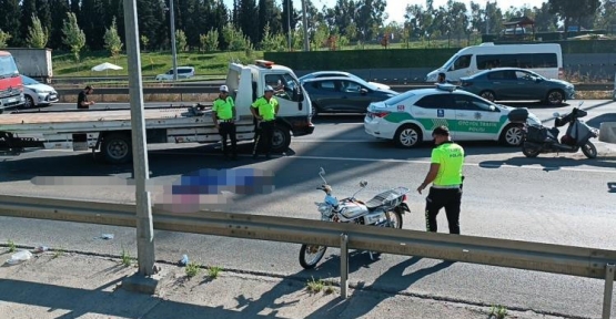YENİ ALDIĞI MOTOSİKLET SONU OLDU