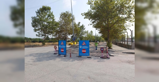 Yenikent Mehmet Akif Ersoy Caddesi Yenileniyor