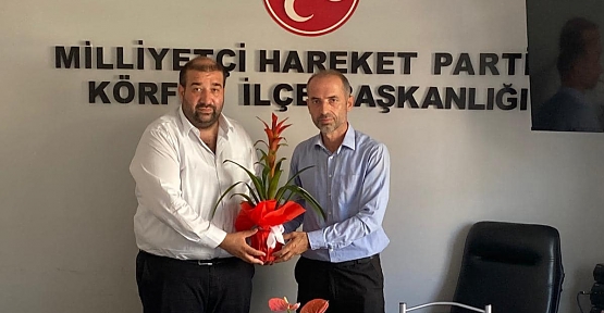YRP’li Ümit Pehlivan  MHP’ye Ziyarete Gitti