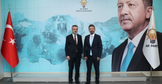 Alim Erdemir Ak Parti Teşkilat Başkanını Ziyaret Etti