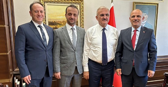 Başkan Söğüt’ten İçişleri Bakan Yardımcısı Münir Karaloğlu’na Ziyaret