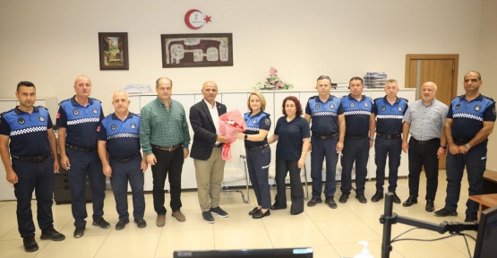 Başkan Söğüt’ten Zabıtaya Ziyaret