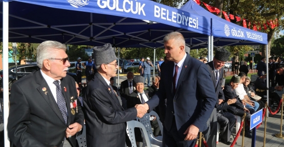 Gaziler Günü Gölcük’te Törenle Kutlandı