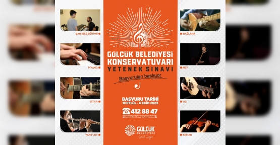 Gölcük Belediyesi Konservatuarı'na Başvurular Başlıyor