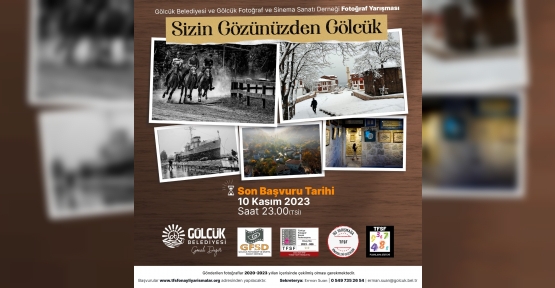 Gölcük Belediyesi’nden İki Fotoğraf Yarışması Birden