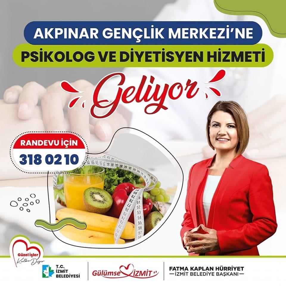 İzmit Belediyesinden Akpınar Mahallesine Ücretsiz Psikolog Ve Diyetisyen Hizmeti