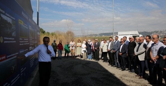 Kocaeli’deki 81 İl Derneği Başkanı Dipten Dirilişi Yerinde İnceledi