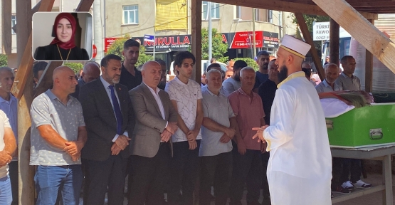 Kocası Tarafından Katledilen Kadın Son Yolculuğuna Uğurlandı