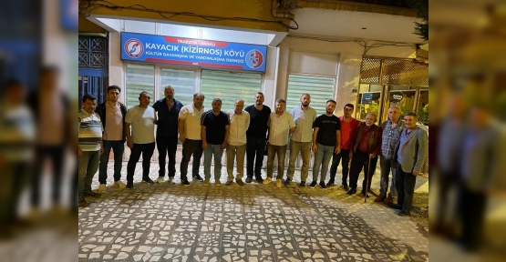 MHP’liler Araklı Kayacık  Köyü Derneği’ne Gitti
