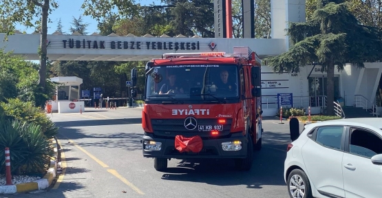 TÜBİTAK’ta Solvent Tankında Parlama Sonrası Yangın