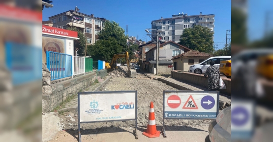 Yenidoğan Derince Caddesi’nin Çehresi Değişiyor