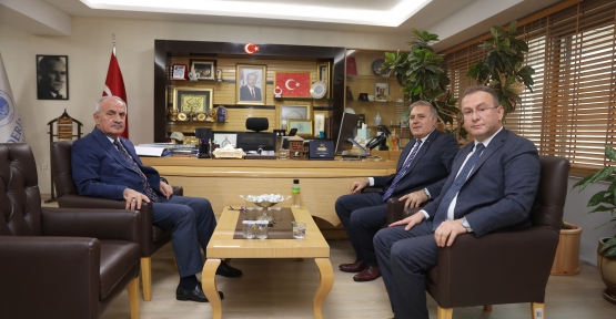 Ayhan ve Demirelli’den Başkan Aygün’e Ziyaret