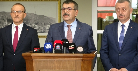 BAKAN TEKİN: "BİZ BÜYÜK BİR AİLEYİZ, BÜYÜK BİR TEŞKİLATIZ"