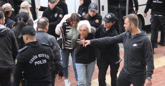 CEZAEVİNDEKİ MAHKUMLARIN ÖRGÜTTEN KOPMALARINI ENGELLEMEK İÇİN ÇALIŞAN 32 ŞÜPHELİ ADLİYEDE