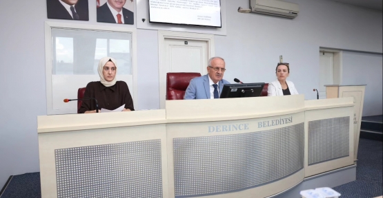 Derince Meclisi’nde 4 Madde Görüşüldü