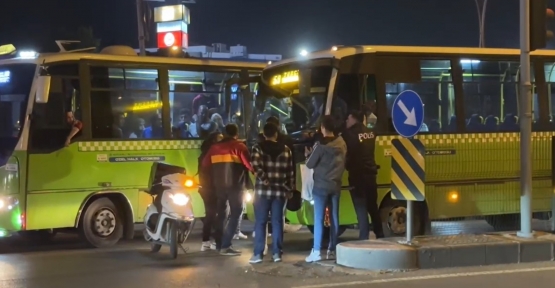 KENDİSİNİ SIKIŞTIRDIĞINI İDDİA EDEREK ŞOFÖRE SALDIRDI