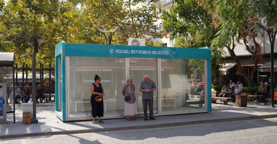 Klimalı Duraklar Yaz-Kış Kocaelililerin Hizmetinde